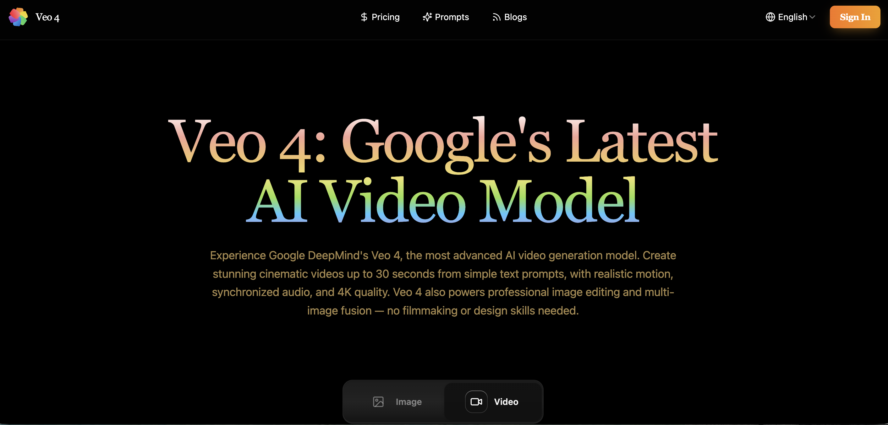 VEO4 screenshot