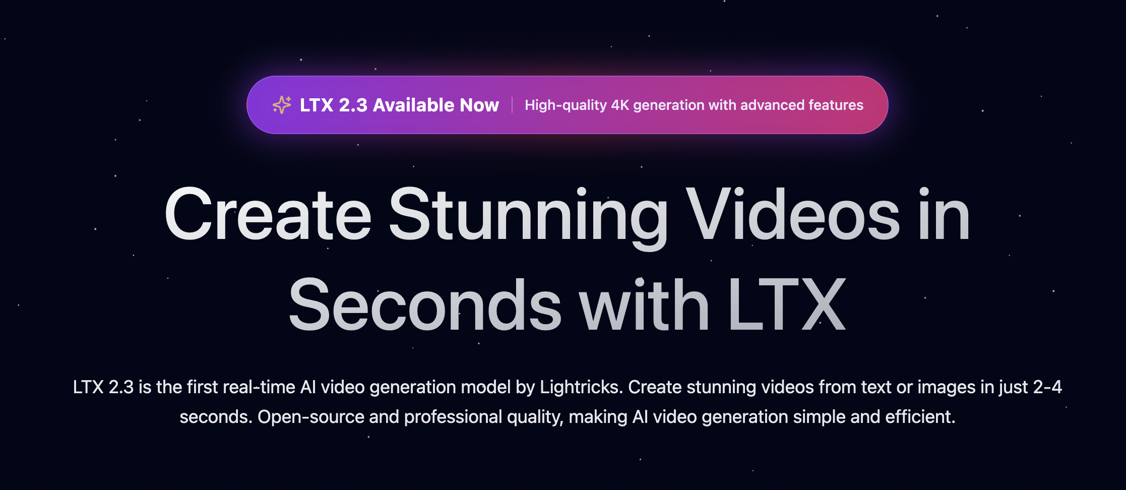 LTX screenshot